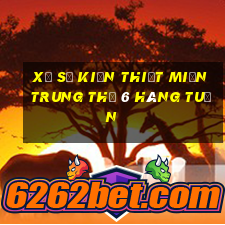 xổ số kiến thiết miền trung thứ 6 hàng tuần