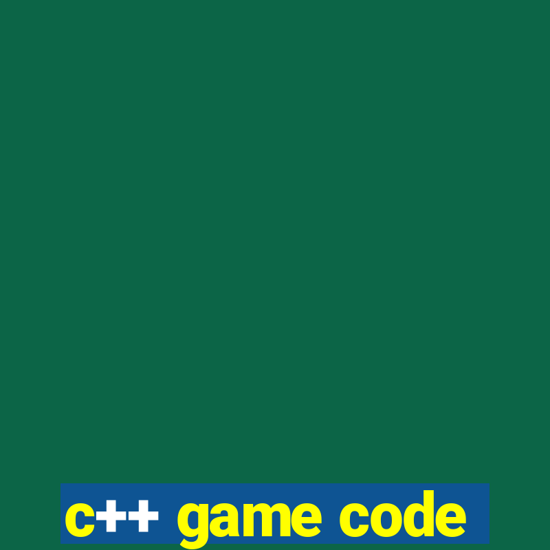 c++ game code