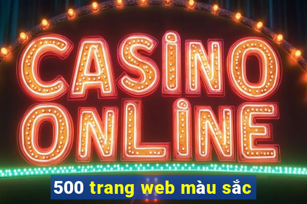 500 trang web màu sắc