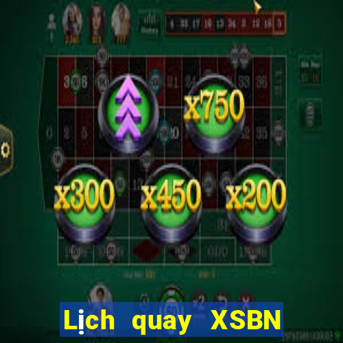 Lịch quay XSBN ngày 9