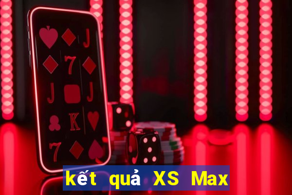 kết quả XS Max 3D ngày 2